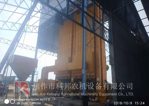 泰國清邁水稻烘干機(jī)一拖二
