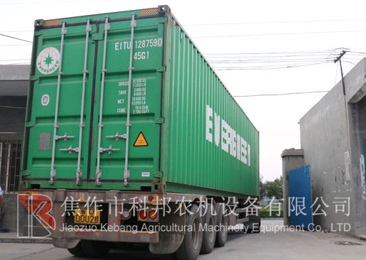 出口美國1200×6000管束烘干機(jī)