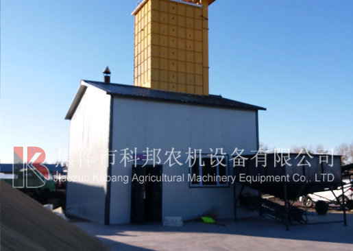 發(fā)往湖北宜昌20T水稻烘干機(jī)
